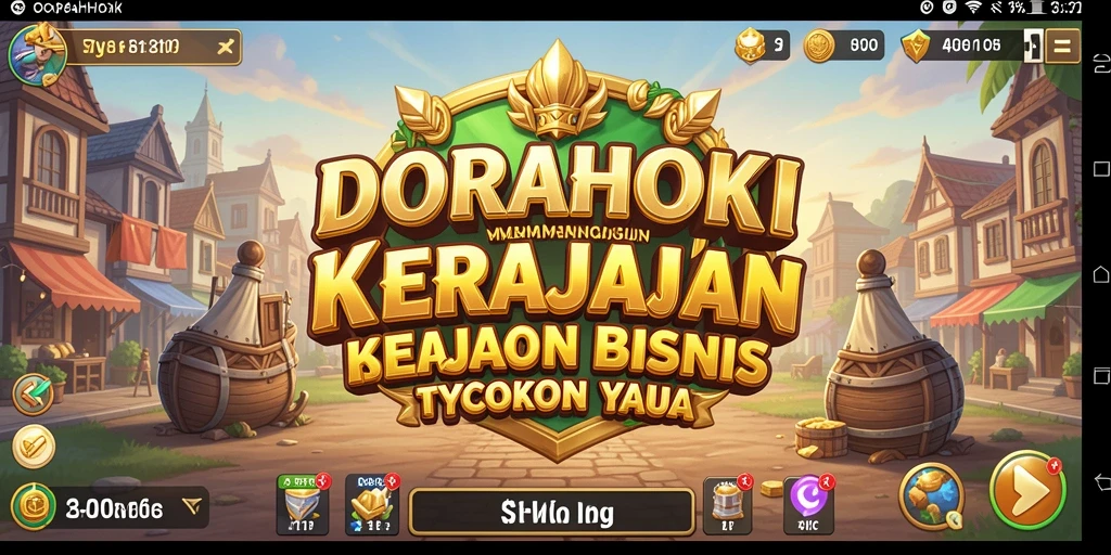Tampilan gameplay DORAHOKI yang menarik dan interaktif.