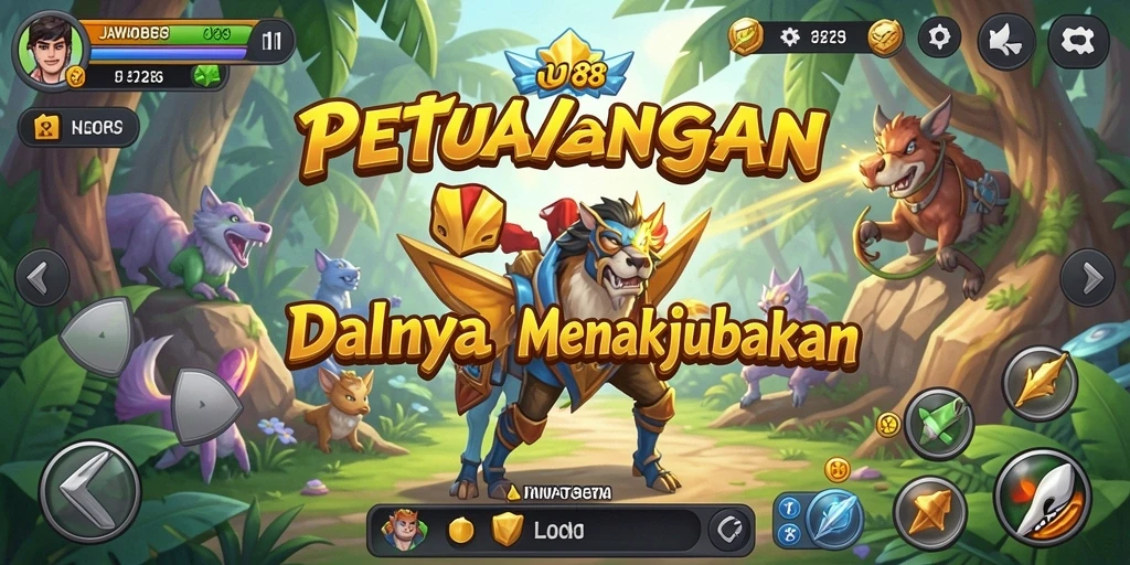 Tampilan gameplay seru di JAWABET88 menampilkan momen mendebarkan.