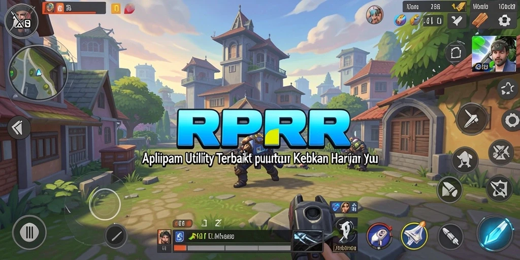 Tampilan antarmuka RPRR yang sederhana dan fungsional.