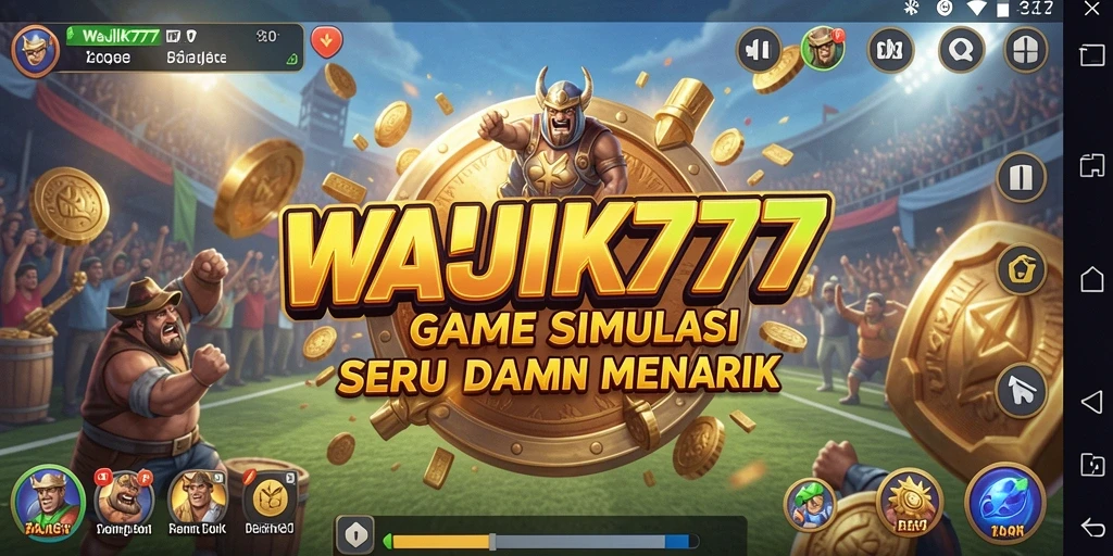 Screenshot gameplay WAJIK777 menampilkan interaksi seru dalam simulasi.